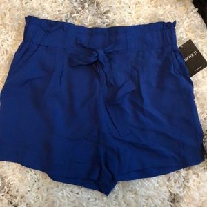 Paperbag waist shorts